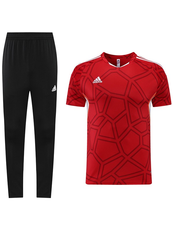 Adas training jersey sportswear uniform men's soccer shirt football short sleeve sport red t-shirt 2022-2023